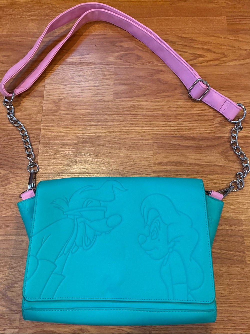 Loungefly A Goofy Movie Max & Roxanne Crossbody Bag
